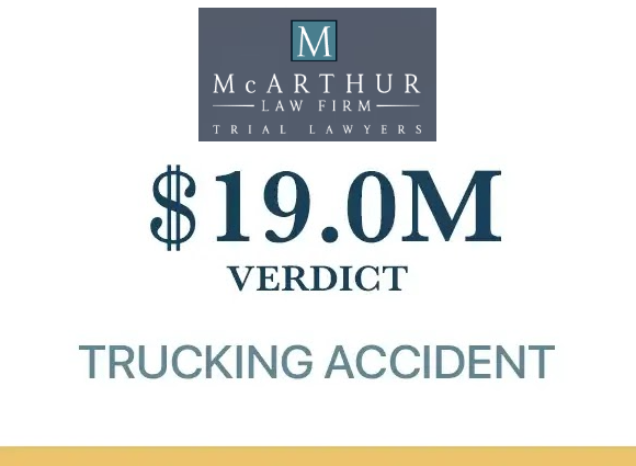 Truck Accident Attorney in Atlanta Lawsuit Settlement $19 Million