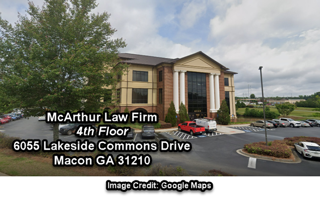 McArthur Law Firm 6055 Lakeside Commons Drive Macon GA 31210