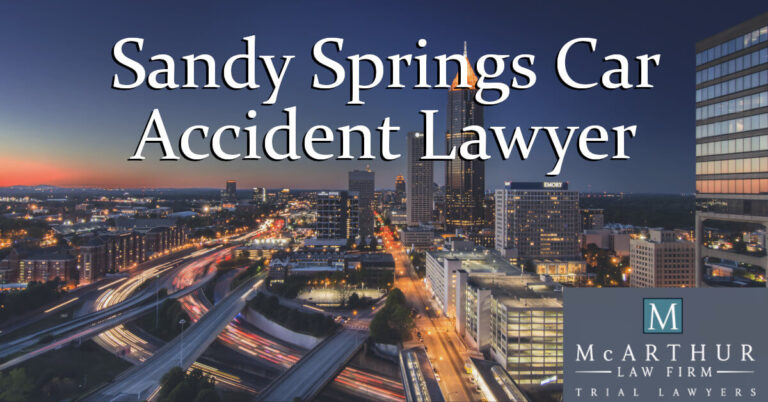 Sandy Springs Car Accident Lawyer