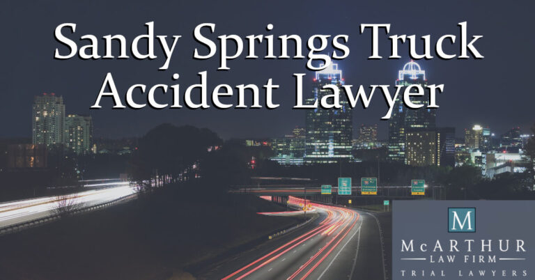 Sandy Springs Truck Accident Lawyer