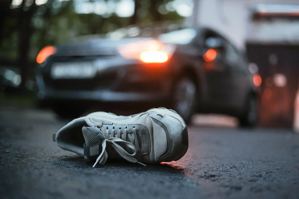 Roadside scene symbolizing a Georgia traffic fatality statistic