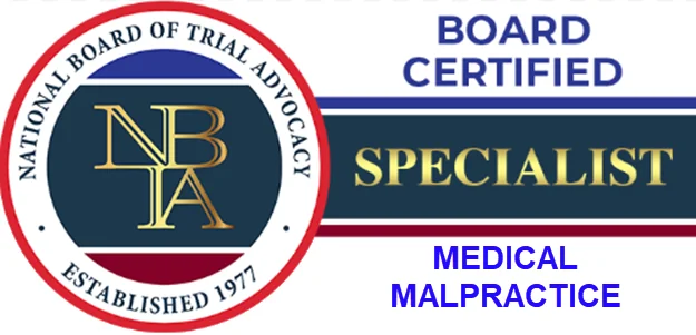Board Certified Medical Malpractice Specialist