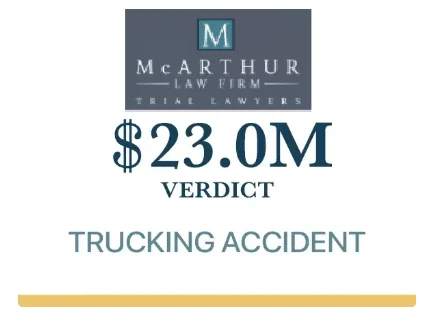 Macon Truck Accident Injury Verdict