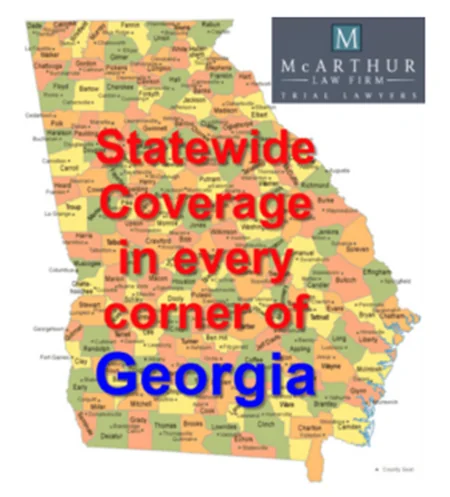 McArthur Law Firm's Macon Injury Lawyers Practice All Across Georgia